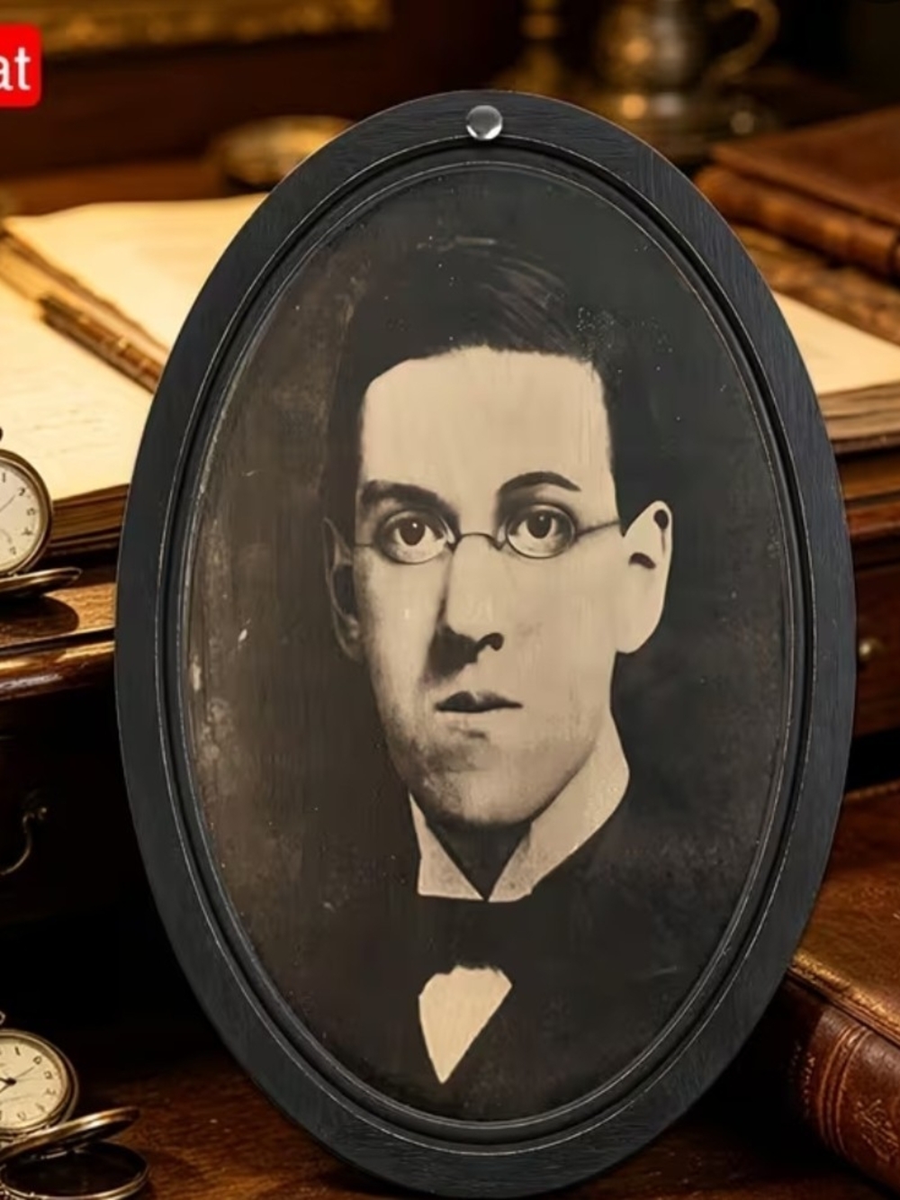 H.P. Lovecraft Portrait Art